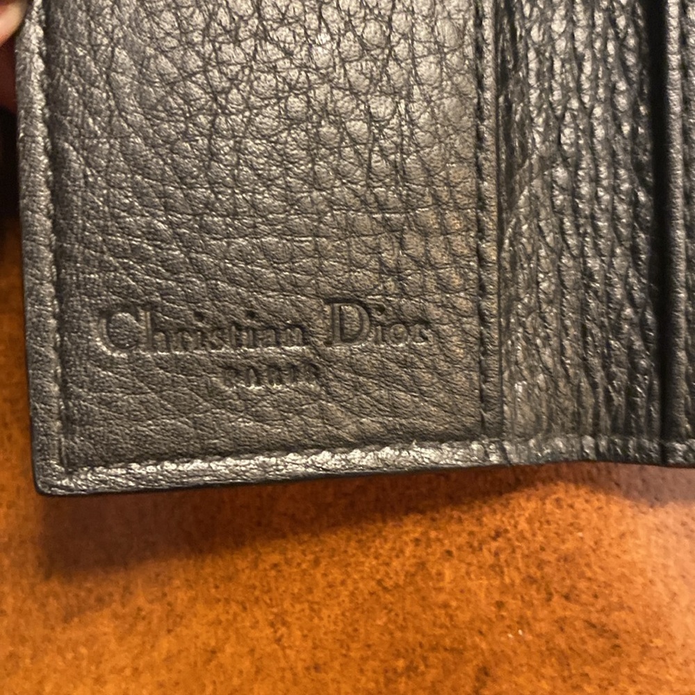 Dior Black Vintage Monogram Clutch and Keyholder EUC - Picture 12 of 16